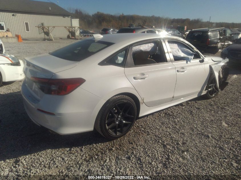 2022 HONDA CIVIC SEDAN SPORT VIN: 2HGFE2F50NH595396