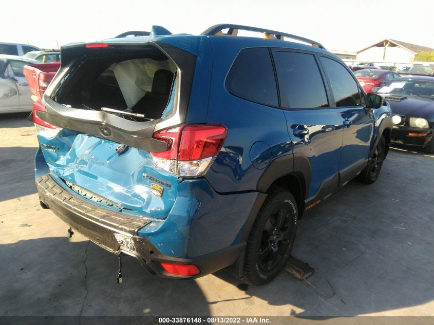 2022 SUBARU FORESTER WILDERNESS VIN: JF2SKAMC9NH469501