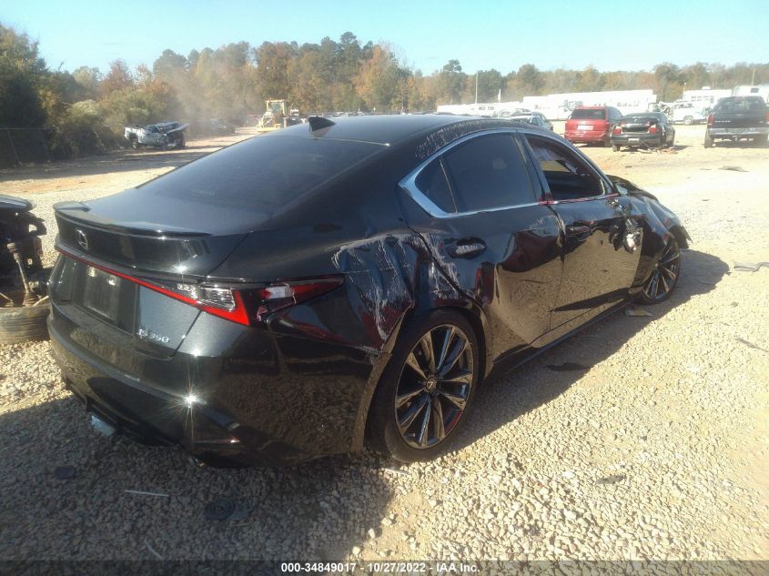 2021 LEXUS IS IS 350 F SPORT VIN: JTHGZ1B26M5038476