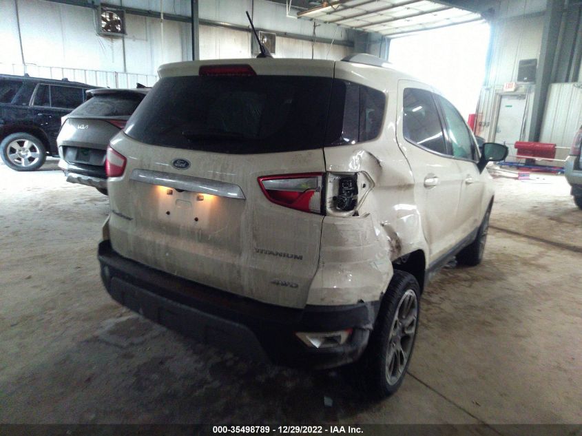 2020 FORD ECOSPORT TITANIUM VIN: MAJ6S3KL6LC359973