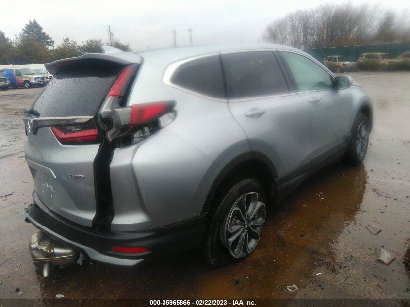 2022 HONDA CR-V EX-L VIN: 5J6RW2H88NA006636