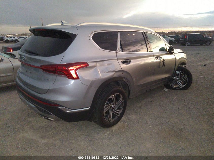 2022 HYUNDAI SANTA FE SEL VIN: 5NMS2DAJ0NH451535