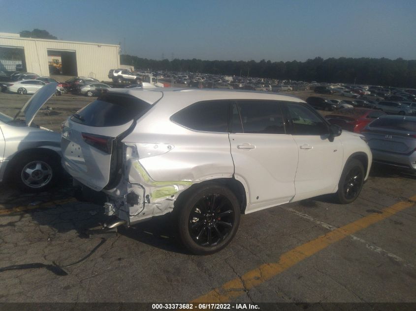 2022 TOYOTA HIGHLANDER PLATINUM VIN: 5TDFZRAH1NS113274