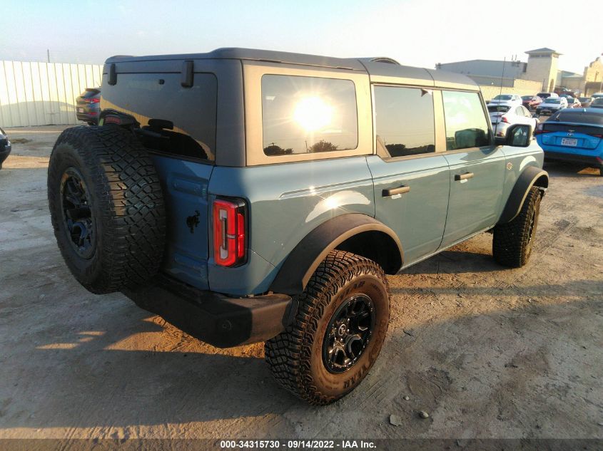 2022 FORD BRONCO BASE/BIG BEND VIN: 1FMEE5DP2NLB23392