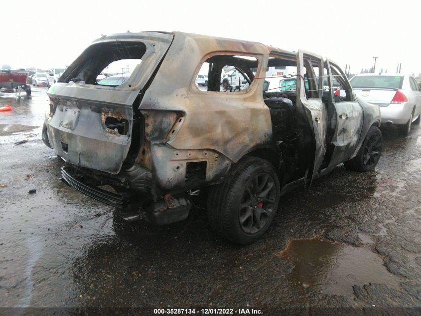 2022 DODGE DURANGO SRT 392 VIN: 1C4SDJGJ4NC209698