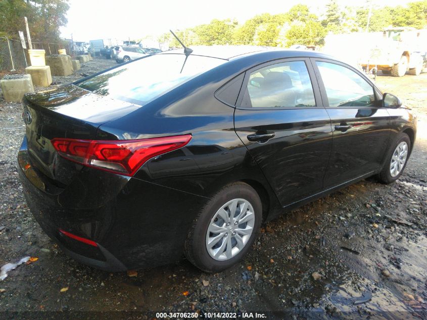 2022 HYUNDAI ACCENT SE VIN: 3KPC24A68NE170378