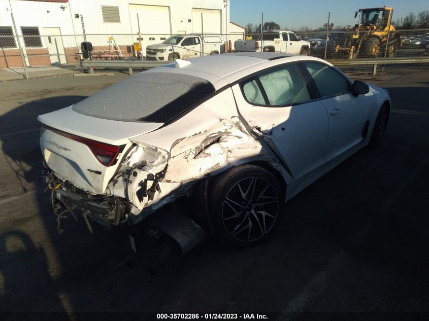 2022 KIA STINGER GT-LINE VIN: KNAE35LD4N6109880