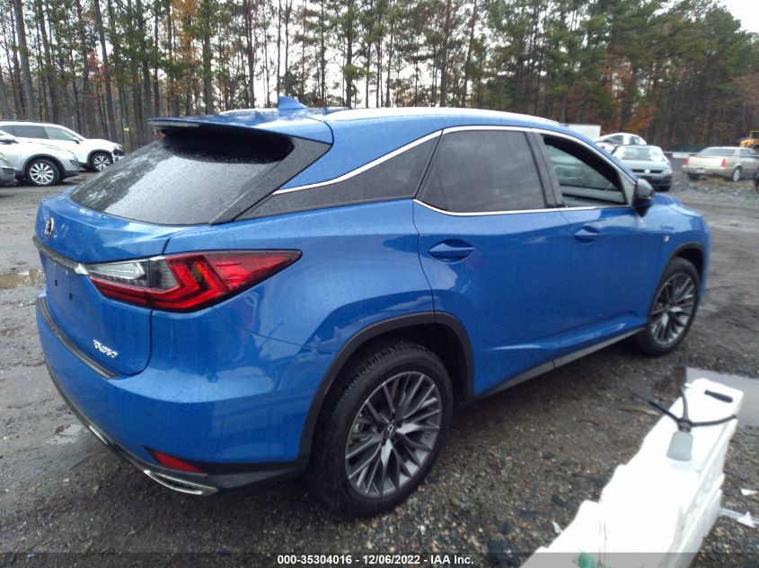 2022 LEXUS RX VIN: 2T2SZMDA7NC313581