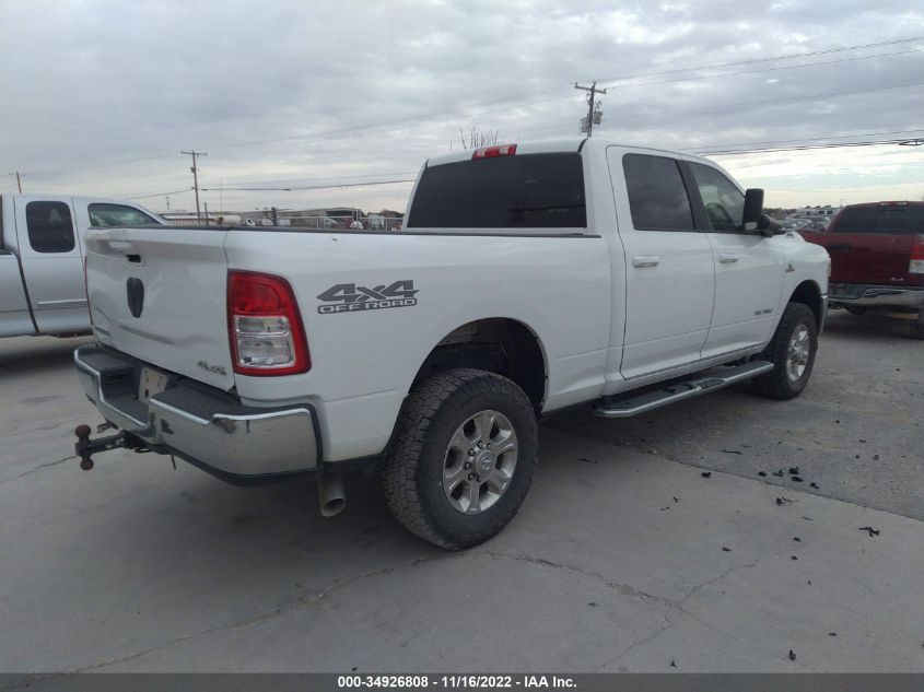 2021 RAM 2500 BIG HORN VIN: 3C6UR5DL9MG529884