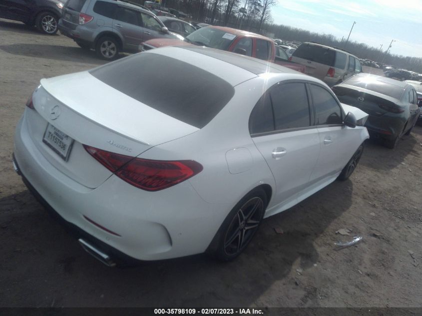 2023 MERCEDES-BENZ C-CLASS C 300 VIN: W1KAF4HB3PR080695