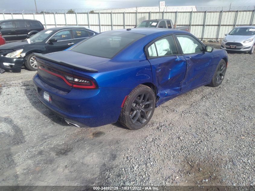 2022 DODGE CHARGER SXT VIN: 2C3CDXBG0NH224798