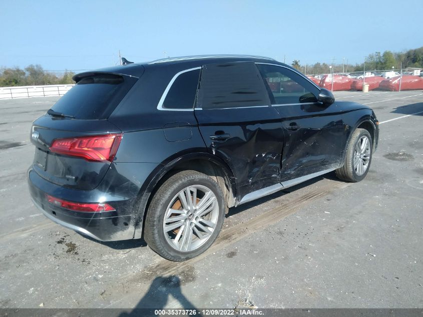 2020 AUDI Q5 PREMIUM PLUS VIN: WA1BNAFY5L2042289