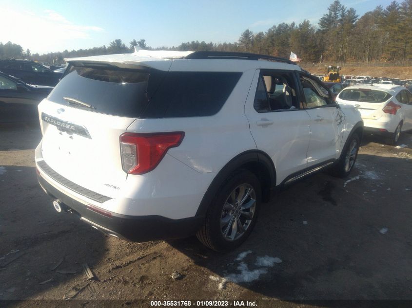 2022 FORD EXPLORER XLT VIN: 1FMSK8DH6NGB16427