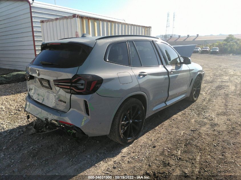 2022 BMW X3 M40I VIN: 5UX83DP02N9K41499