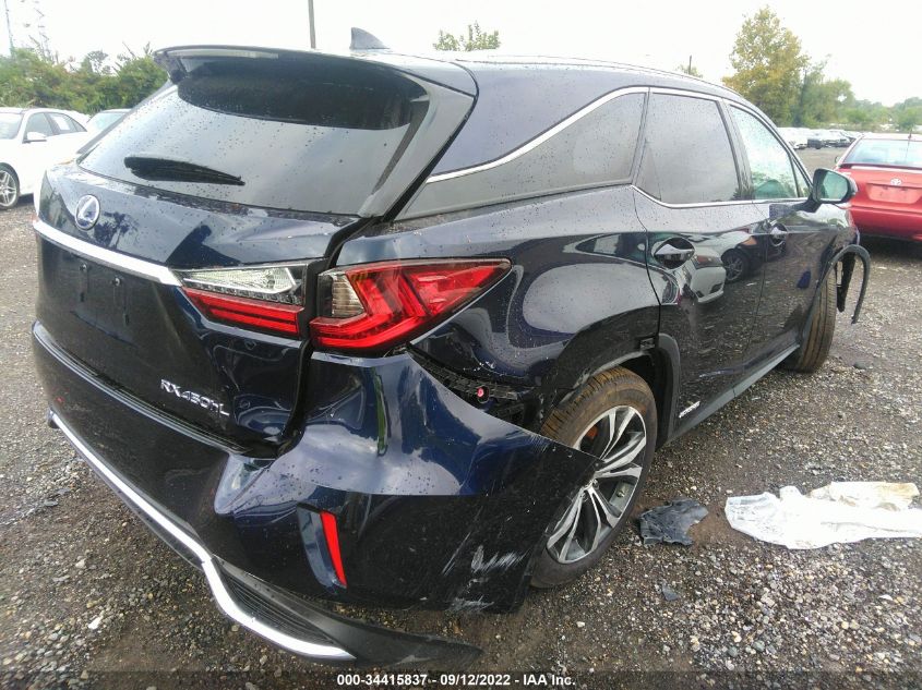 2022 LEXUS RX RX 450HL VIN: JTJHGKFAXN2023255