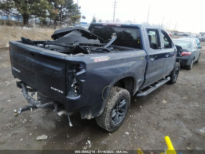 2021 CHEVROLET SILVERADO 1500 CUSTOM TRAIL BOSS VIN: 1GCPYCEF6MZ264718