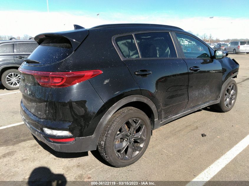 2022 KIA SPORTAGE NIGHTFALL VIN: KNDP6CAC1N7018674