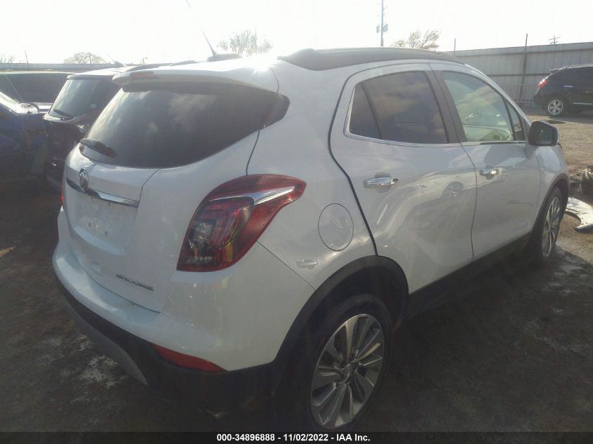 2020 BUICK ENCORE PREFERRED VIN: KL4CJASB9LB070081