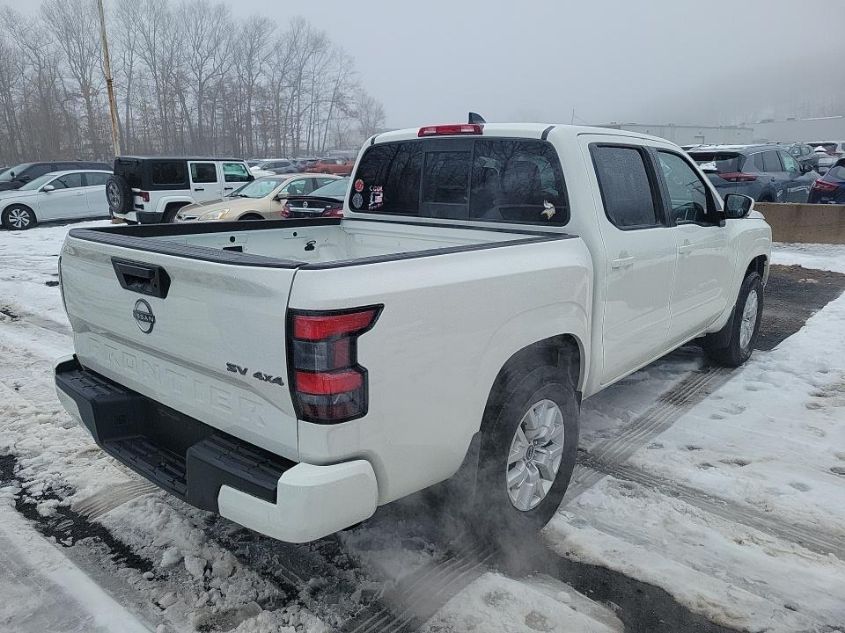 2022 NISSAN FRONTIER SV VIN: 1N6ED1EK2NN634153