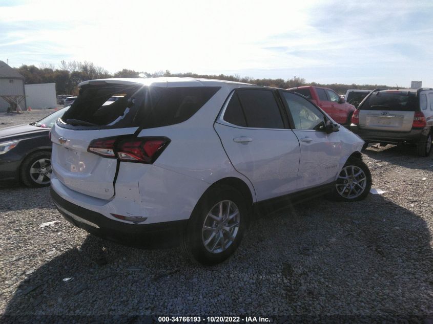 2022 CHEVROLET EQUINOX LT VIN: 3GNAXKEV4NL222686