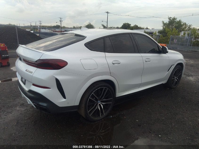 2022 BMW X6 M50I VIN: 5UXCY8C08N9J45952
