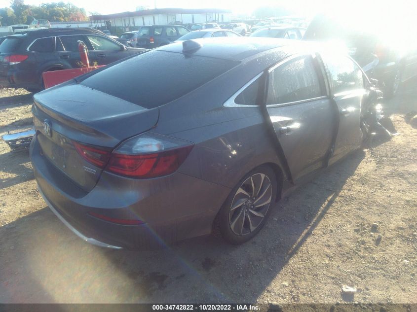2022 HONDA INSIGHT TOURING VIN: 19XZE4F94NE013242