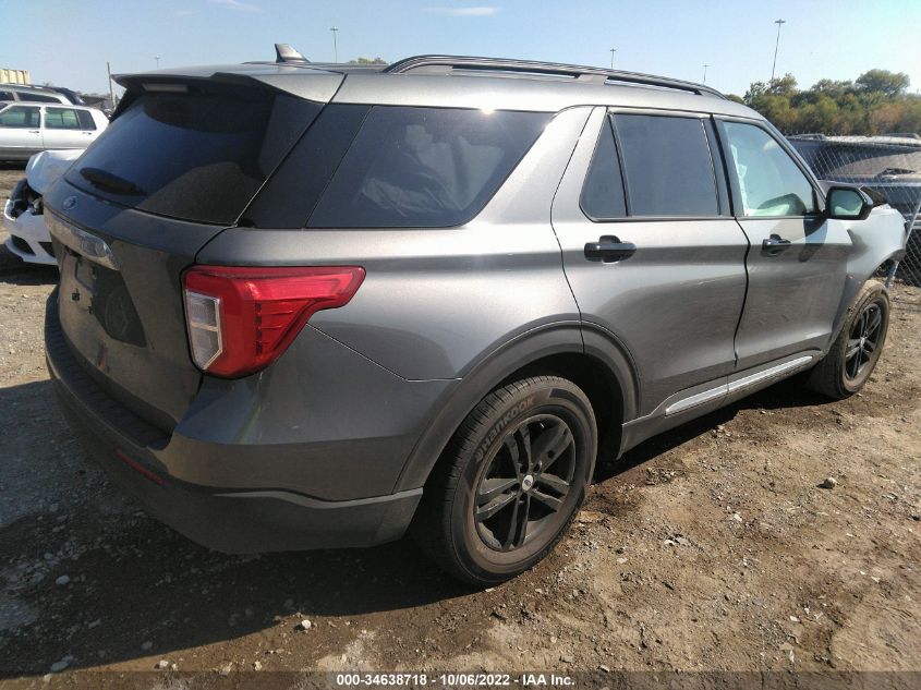 2022 FORD EXPLORER XLT VIN: 1FMSK7DH4NGB34533