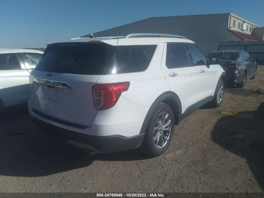 2022 FORD EXPLORER LIMITED VIN: 1FMSK7FH9NGA51807