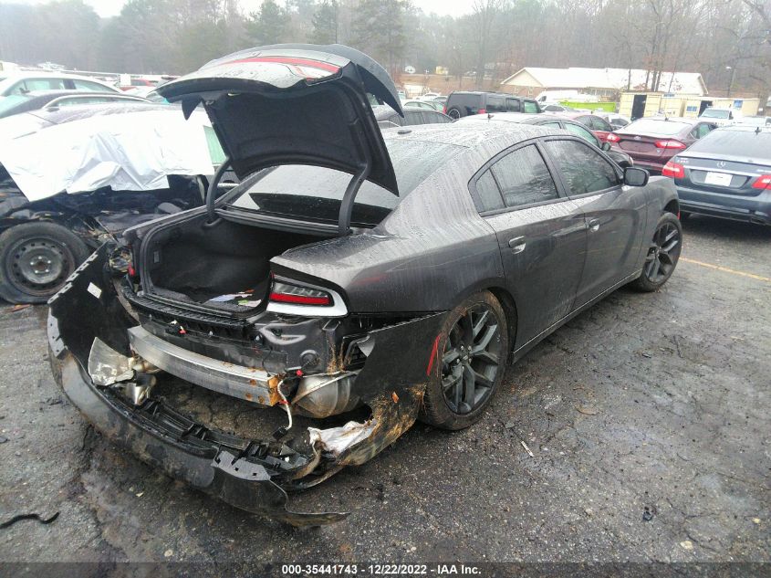 2022 DODGE CHARGER SXT VIN: 2C3CDXBG3NH143049