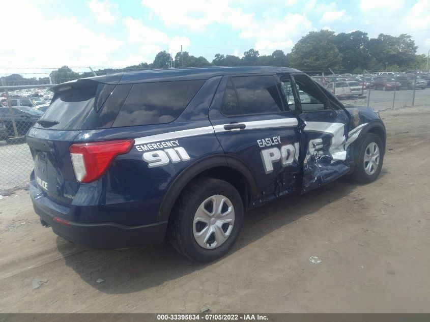 2021 FORD POLICE INTERCEPTOR VIN: 1FM5K8AB0MGB04107