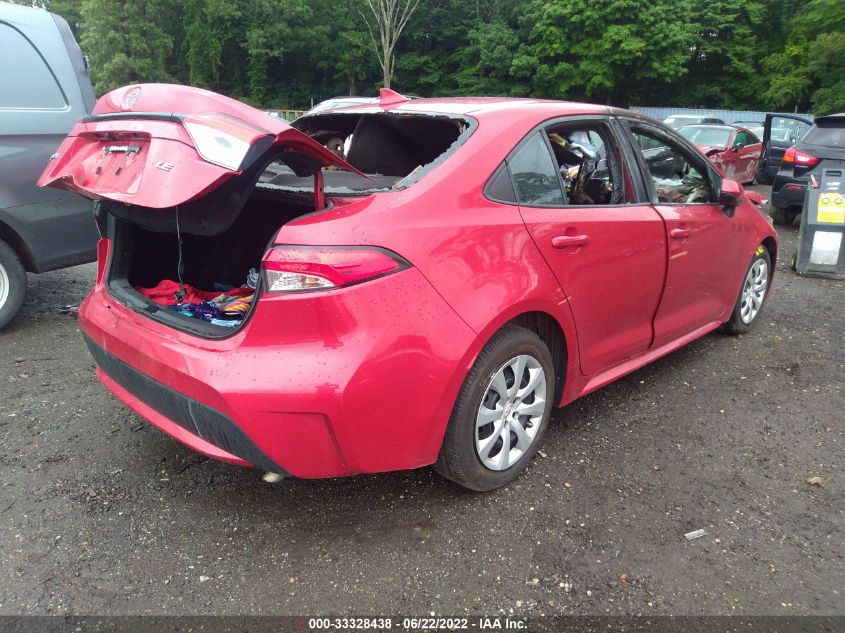 2020 TOYOTA COROLLA LE VIN: 5YFEPRAE1LP027086