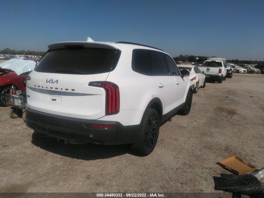 2022 KIA TELLURIDE SX VIN: 5XYP5DHC3NG239596
