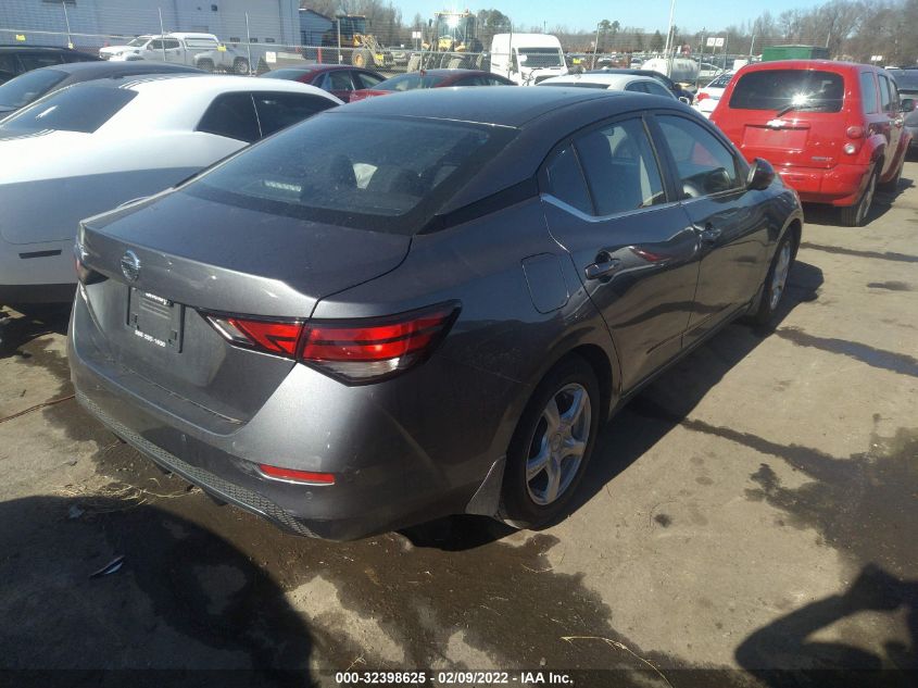 2021 NISSAN SENTRA S VIN: 3N1AB8BV6MY219341