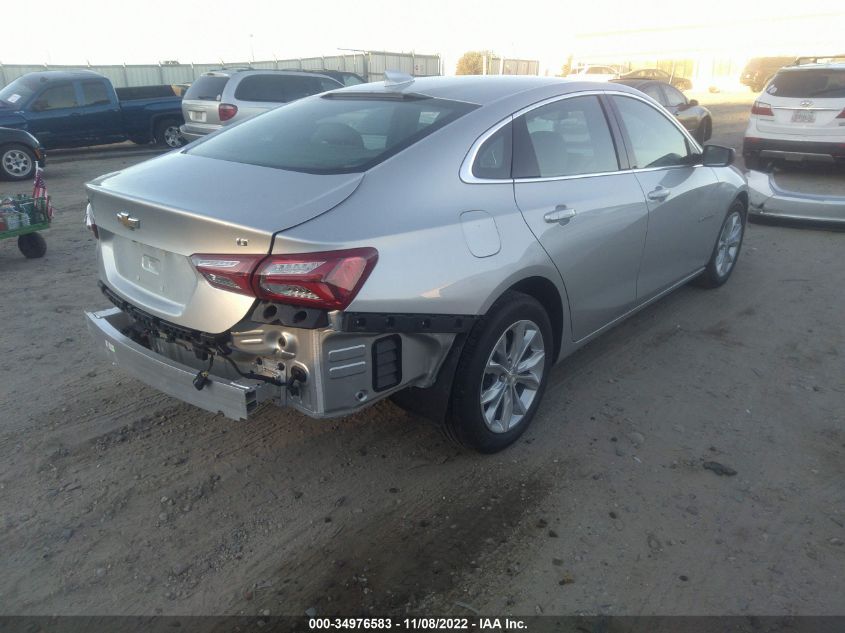 2022 CHEVROLET MALIBU LT VIN: 1G1ZD5ST6NF104540