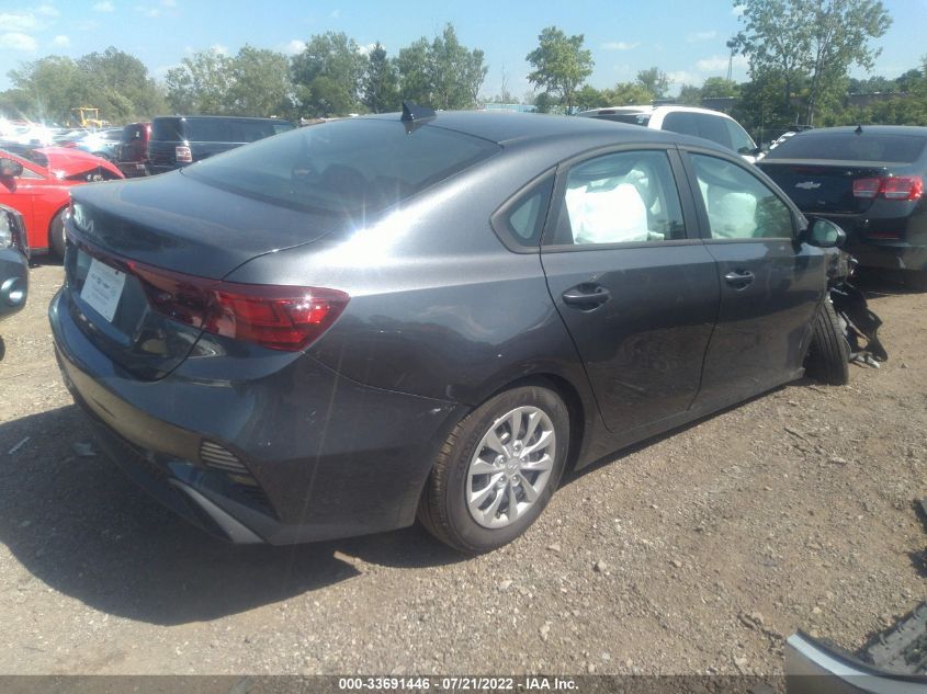 2022 KIA FORTE FE VIN: 3KPF24AD3NE503372