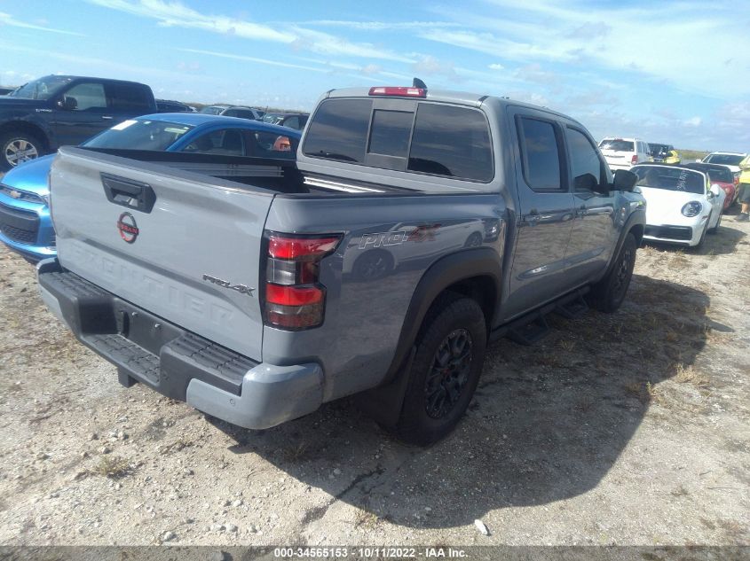 2022 NISSAN FRONTIER PRO-4X VIN: 1N6ED1EK2NN677701