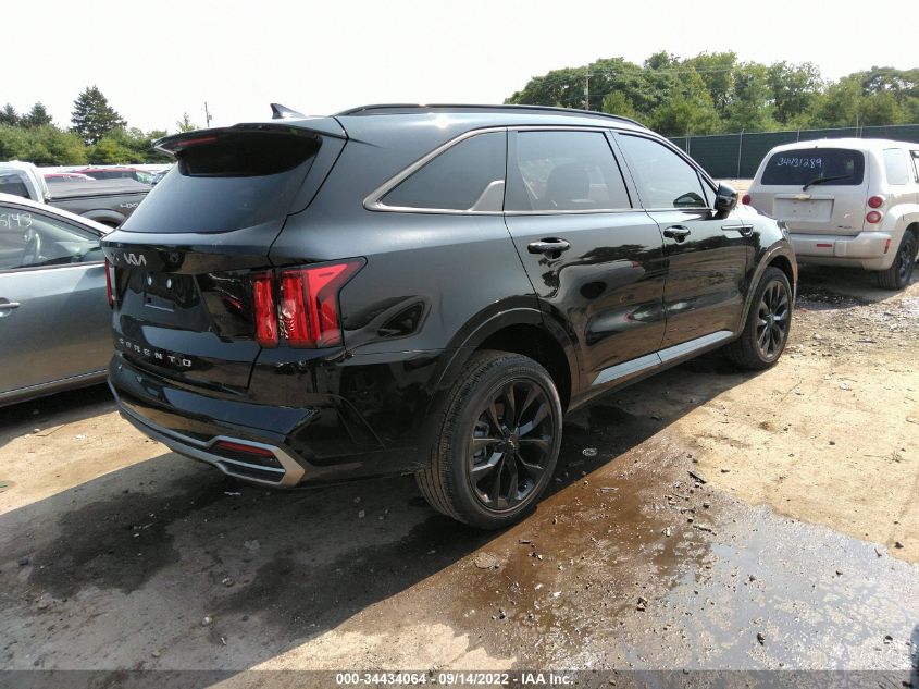 2022 KIA SORENTO SX VIN: 5XYRKDLF0NG130838