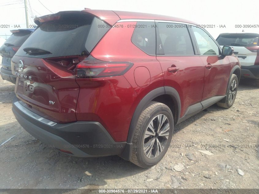 2021 NISSAN ROGUE SV VIN: 5N1AT3BA1MC057603