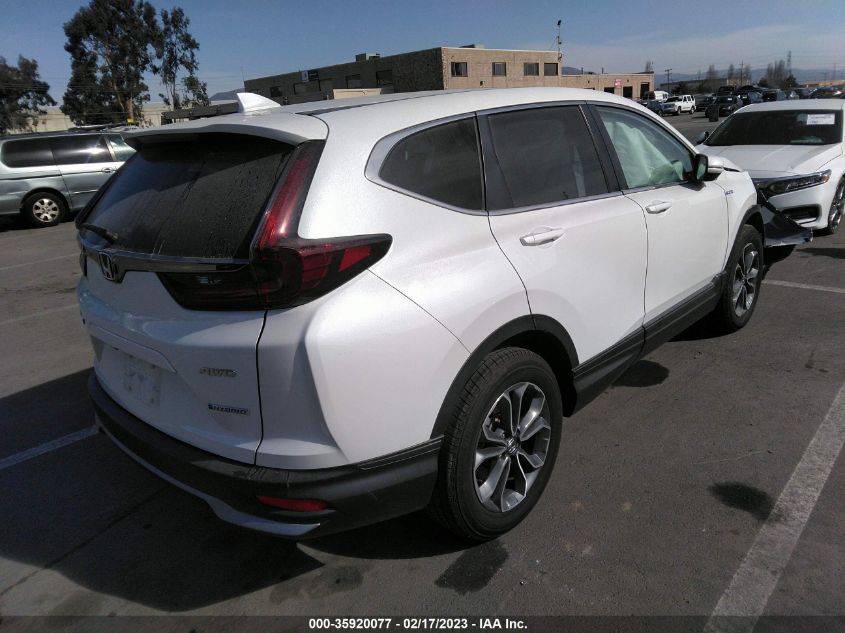 2022 HONDA CR-V HYBRID EX-L VIN: 5J6RT6H87NL017793