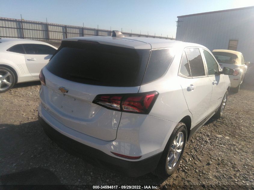 2022 CHEVROLET EQUINOX LS VIN: 3GNAXHEV4NS171554