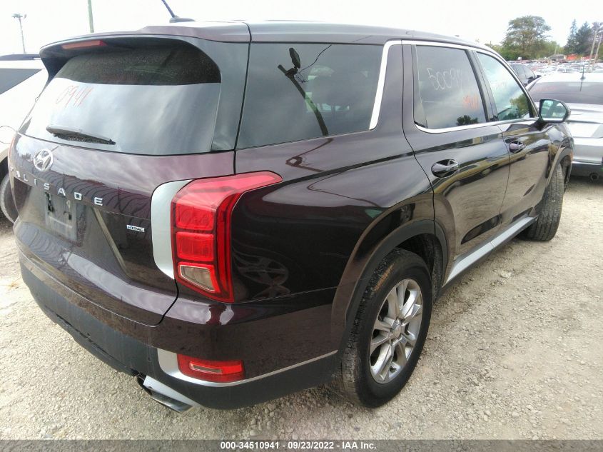2022 HYUNDAI PALISADE SE VIN: KM8R1DHE2NU375394