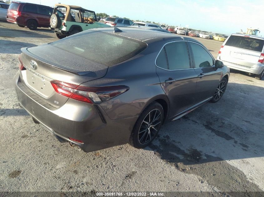 2022 TOYOTA CAMRY SE VIN: 4T1G11AK8NU618020
