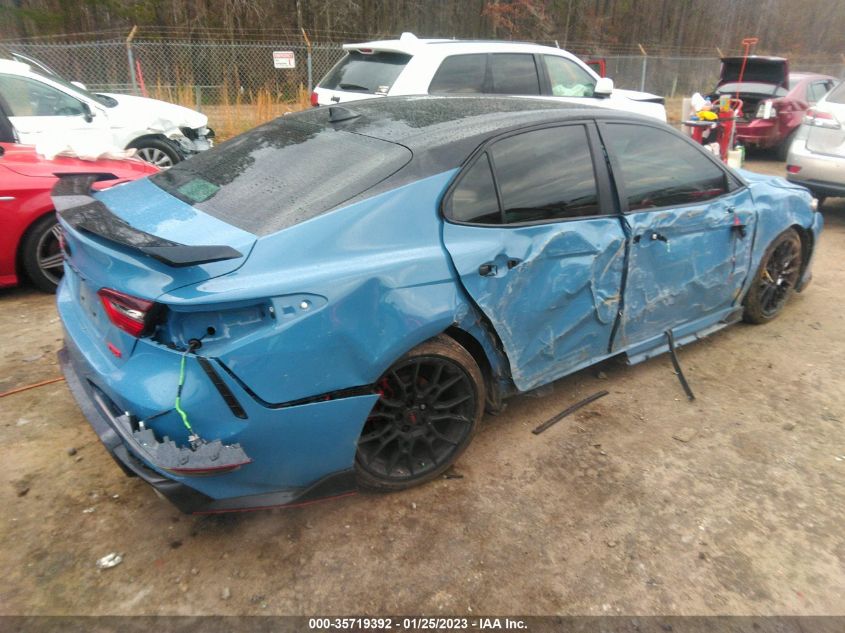 2022 TOYOTA CAMRY V6 VIN: 4T1KZ1AK4NU068933