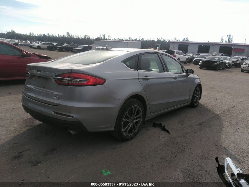 2020 FORD FUSION SEL VIN: 3FA6P0CD6LR115698