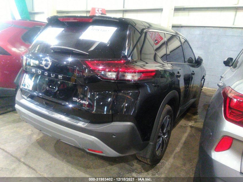 2021 NISSAN ROGUE SV VIN: 000AT3BB5MC740087