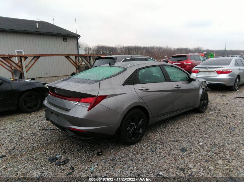 2022 HYUNDAI ELANTRA SEL VIN: KMHLM4AG2NU312319