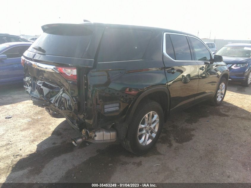 2021 CHEVROLET TRAVERSE LS VIN: 1GNERFKW3MJ180730
