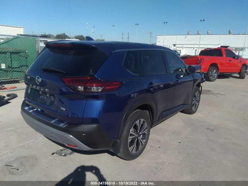 2021 NISSAN ROGUE SV VIN: JN8AT3BA3MW008958