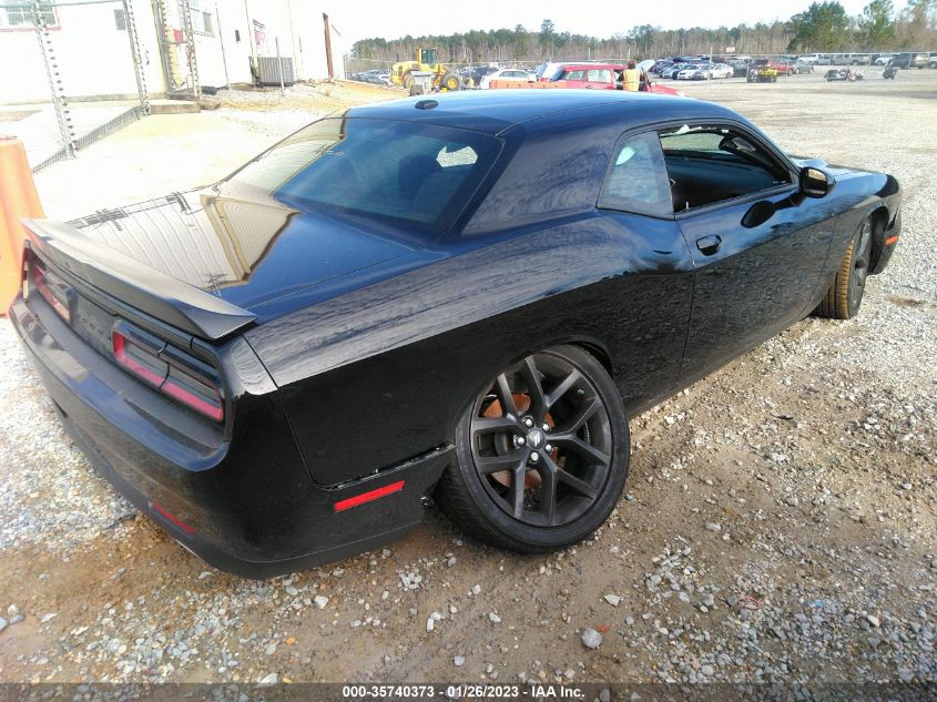 2022 DODGE CHALLENGER SXT VIN: 2C3CDZAG9NH155641