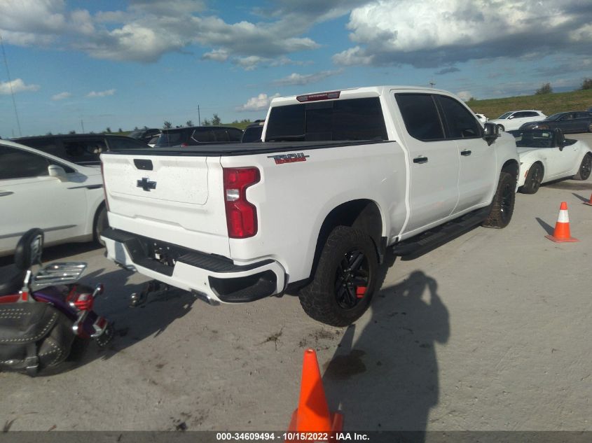 2021 CHEVROLET SILVERADO 1500 LT TRAIL BOSS VIN: 3GCPYFED1MG301660